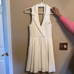 NWT - ABS white spring dress